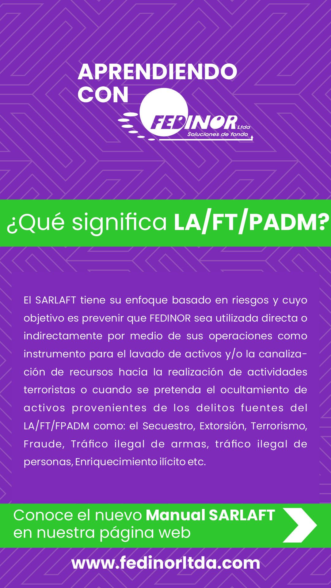 ¿Qué significa LA/FT/PADM?